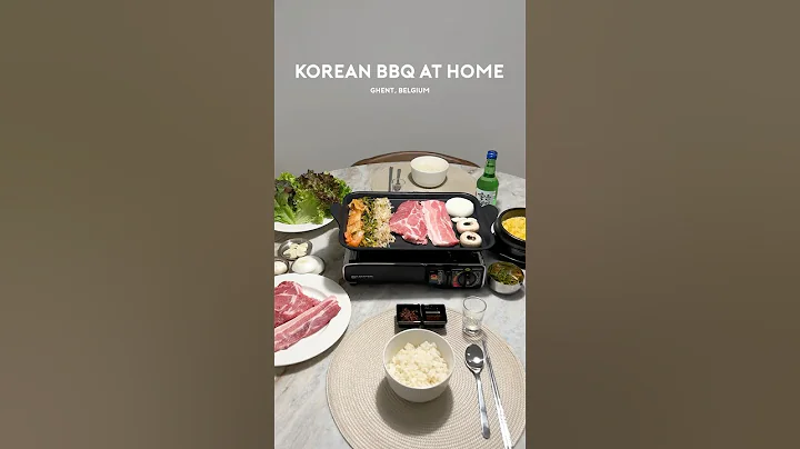 Korean BBQ At Home, Ghent Belgium #koreanfood