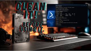 How to Wipe & Format a Used Hard Drive with DiskPart in PowerShell (Beginner Guide)