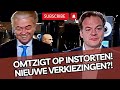 Omtzigt staat op instorten wilders  van der plas lachen wat af nieuwe verkiezingen op komst