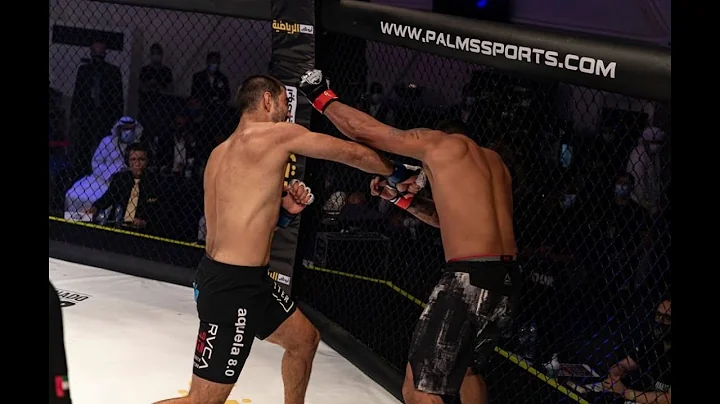 Jordanian fighter Knocks out Brazilian with 1 Punc...