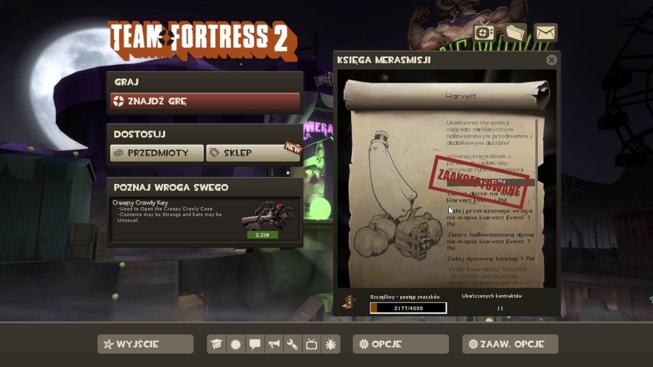 TF2 Halloween Event Harvest Reward YouTube