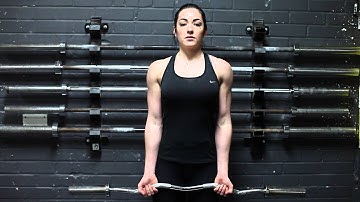 My PT Hub Exercise Library - Wide Grip EZ Bar Curls