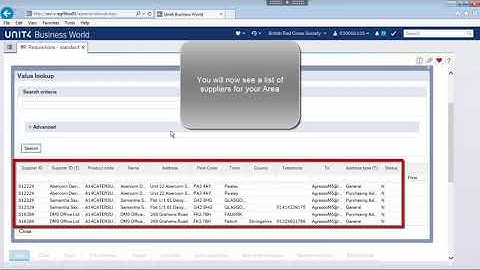 Agresso Purchase to Pay How to Raise a Requisition