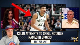 Celebrity Reacting To Colin Cowherd Difficult NBA Player Name Spelling Bee! (How Did I Do?!?) Profile