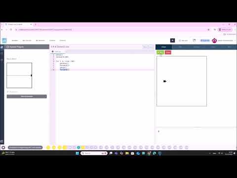 Arduino + Python 1.4.4 სავარჯიშო - Dotted Line / Tracy/ codehs.com/ პროგრამირება / ლევან ნიშნიანიძე