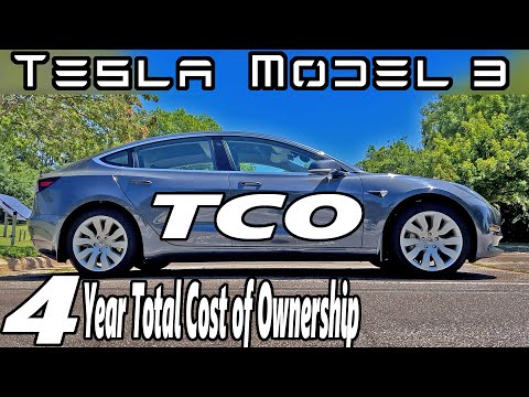 Tesla Model 3 - 4 Year TCO (Total Cost of Ownership)
