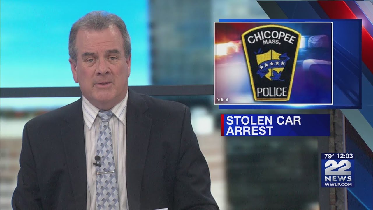 Two Chicopee teens arrested in connection with a stolen car - YouTube