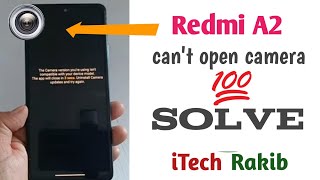 How to Fix can't connect to camera problem in redmi A2