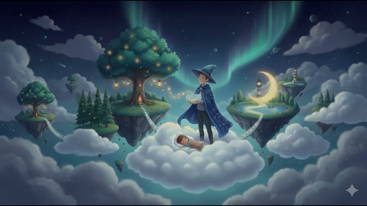 🌙Blue the Cloud Architect | Bedtime Story & Relaxing Music