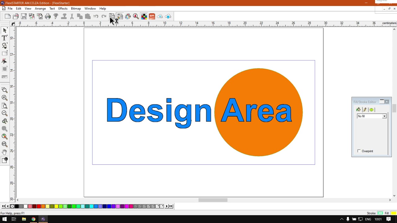 SAi FlexiSTARTER 19 the Design Area Overview (Part 13) User Interface Video Mini-Series
