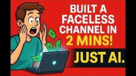 How I Made a Faceless YouTube Automation Channel in 2 Minutes Using Only AI (Beginner