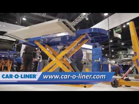 Car-O-Liner Speed™ Light Weight Bench System Demo at SEMA Show