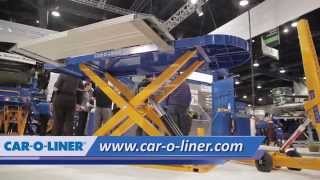 CarOLiner Speed™ Light Weight Bench System Demo at SEMA Show