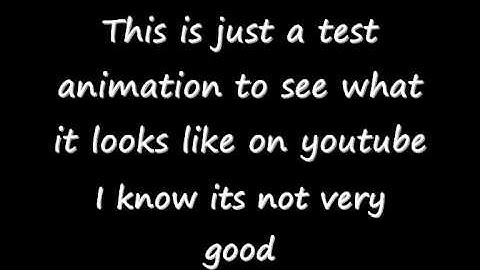 Minecraft Stalker - Test Animation