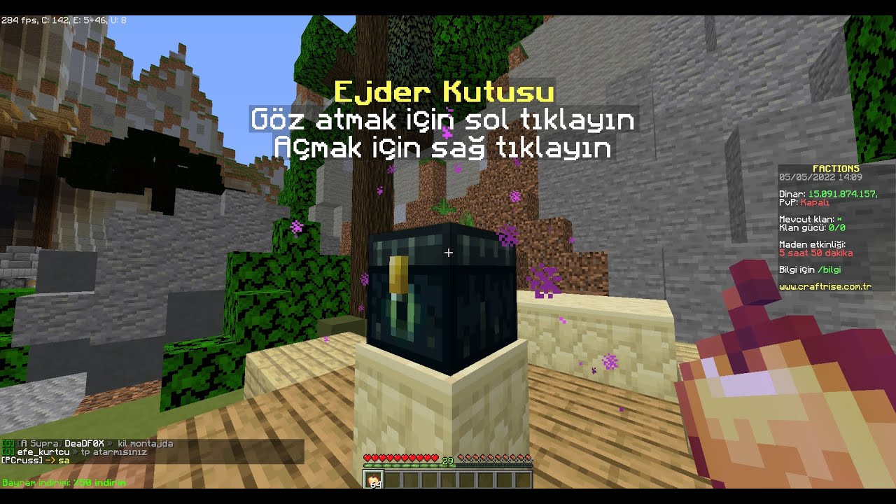 20 Adet Ejder Kutusu Açılımı - CraftRise Factions