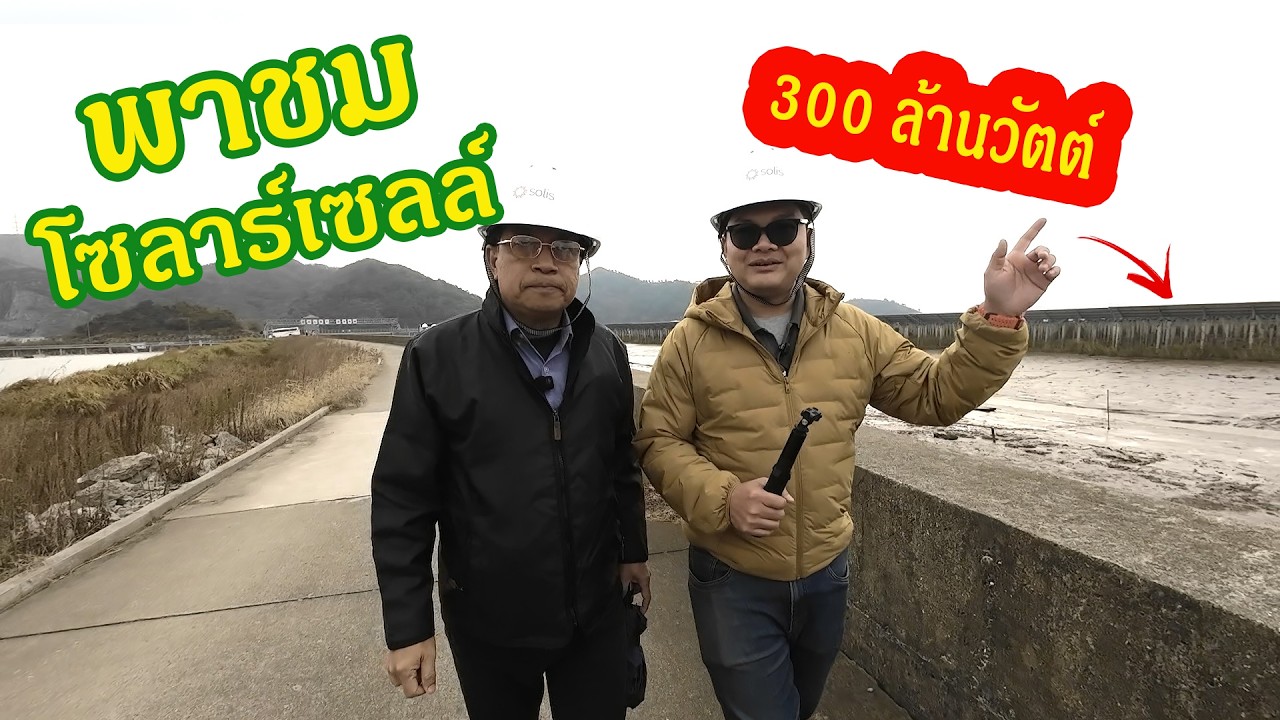 พาชม Solar Farm 300 ล้านวัตต์ Zhejing Xiangshan Changda Mudflat, #solis