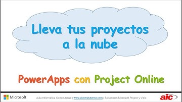PowerApps con Project Online