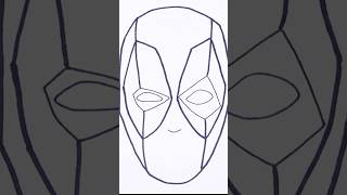 Cómo Dibujar A Deadpool Fácil Paso A Paso