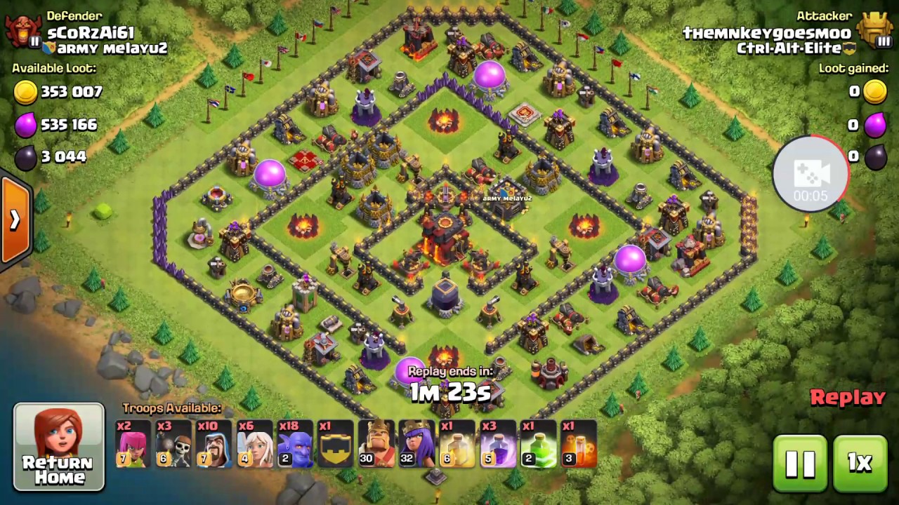 TH10 BOWLER 3 STAR ATTACK.