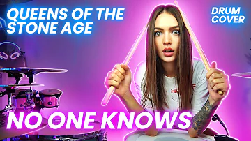 Queens of the Stone Age - No One Knows - Drum Cover by Kristina Rybalchenko