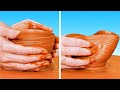 Mesmerizing Pottery: Satisfying Process Of Making Clay Pots