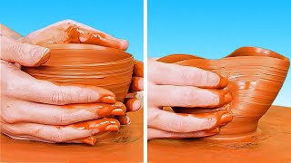 Mesmerizing Pottery: Satisfying Process Of Making Clay Pots