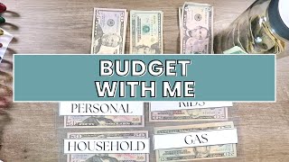 BUDGET WITH ME | CASH STUFFING