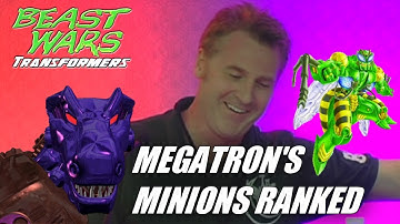 Beast Wars Megatron Rates His Underlings with Transformers Voice Actor David Kaye at TFcon.