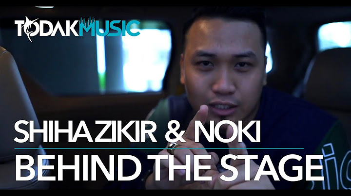 Shiha Terkejut Terharu! Noki (Kclique) surprise Shiha! | Behind The Stage | Todak Music