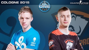 CS:GO - Cloud9 vs. Virtus.Pro [Cbble] - ESL One Cologne 2015 - Group D