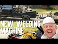 I MADE A MOBILE WELDING CART FOR MY WELDING RIG - CUSTOM METAL PRIVACY FENCE INSTALLATION