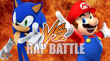 Sonic vs Mario (RAP BATTLE)