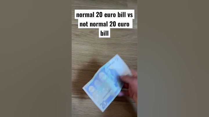 normal 20 euro vs rare 20 euro