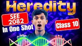 Class 10 Heredity Full Chapter in One Shot 🔥 | SEE 2082 Science | PYQs + Important Questions Net Worth
