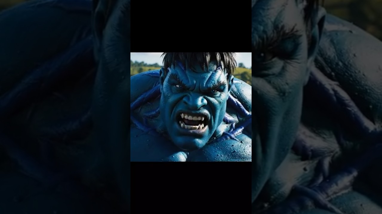 HULK AZUL SALVOU SUA VILA DO ELEFANTE GIGANTE!