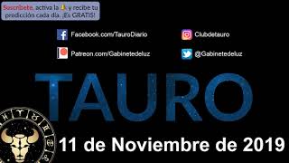 Horóscopo Diario - Tauro - 11 de Noviembre de 2019