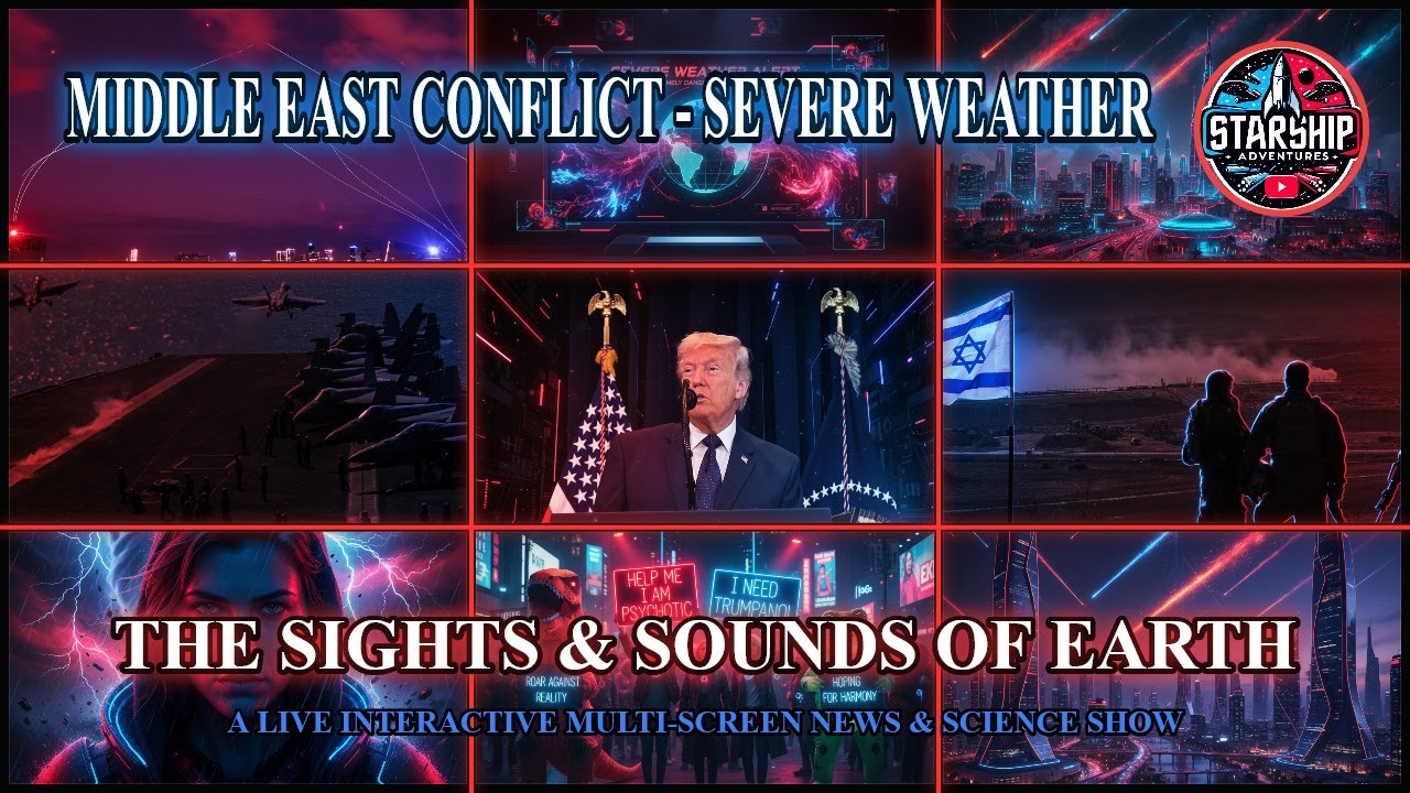 🔴
LIVE AntiAmerican Protests - Operation Epic Fury & Severe Weather - The Sights & Sounds of Earth