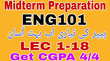 Eng101 Midterm Preparation Spring 2024|| Eng101 Midterm Preparation 2024||Eng101 Midterm Preparation