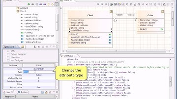 Generate Java utility methods in UML model