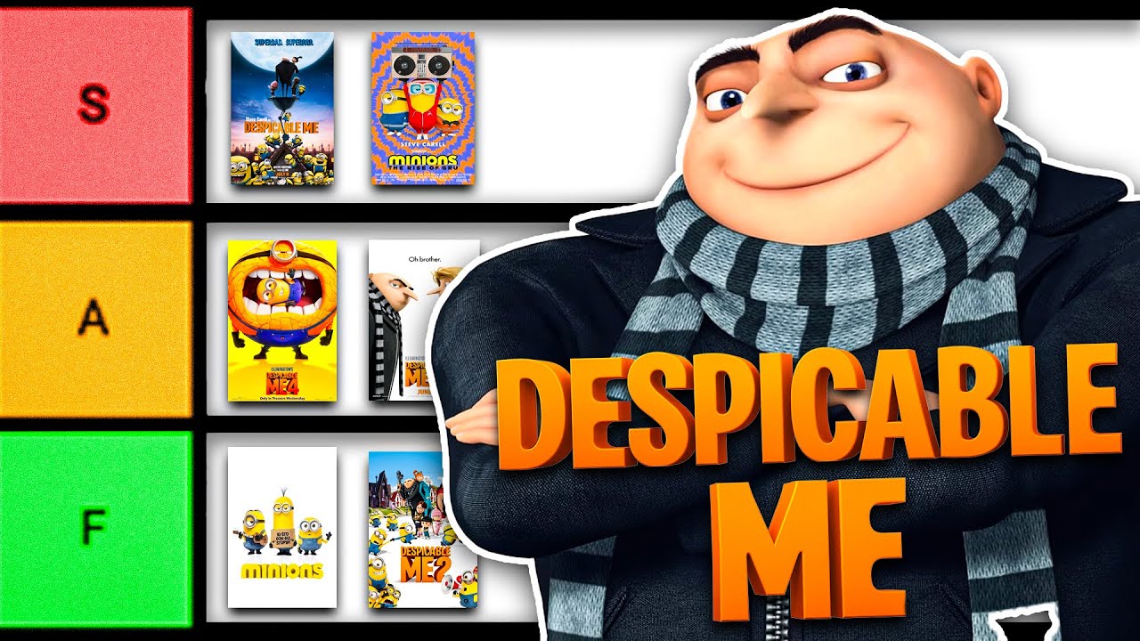 I Watched And Ranked EVERY Despicable Me Movie...(Including Minions)