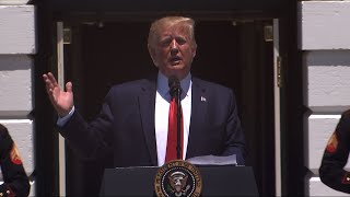 Famous Unbowed by furor, Trump digs in on racist tweets Net Worth