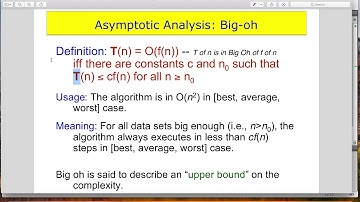 Big O, Big Omega, and Big Theta Notation Lecture / Tutorial  - Part 2