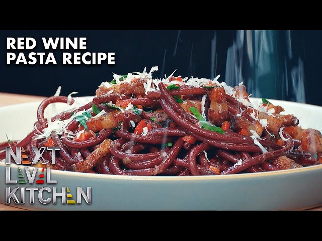 Easy Pasta Recipes Made with Wine | Next Level Kitchen