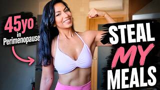 What I Eat In A Day as a 40+ woman in Perimenopause building muscle