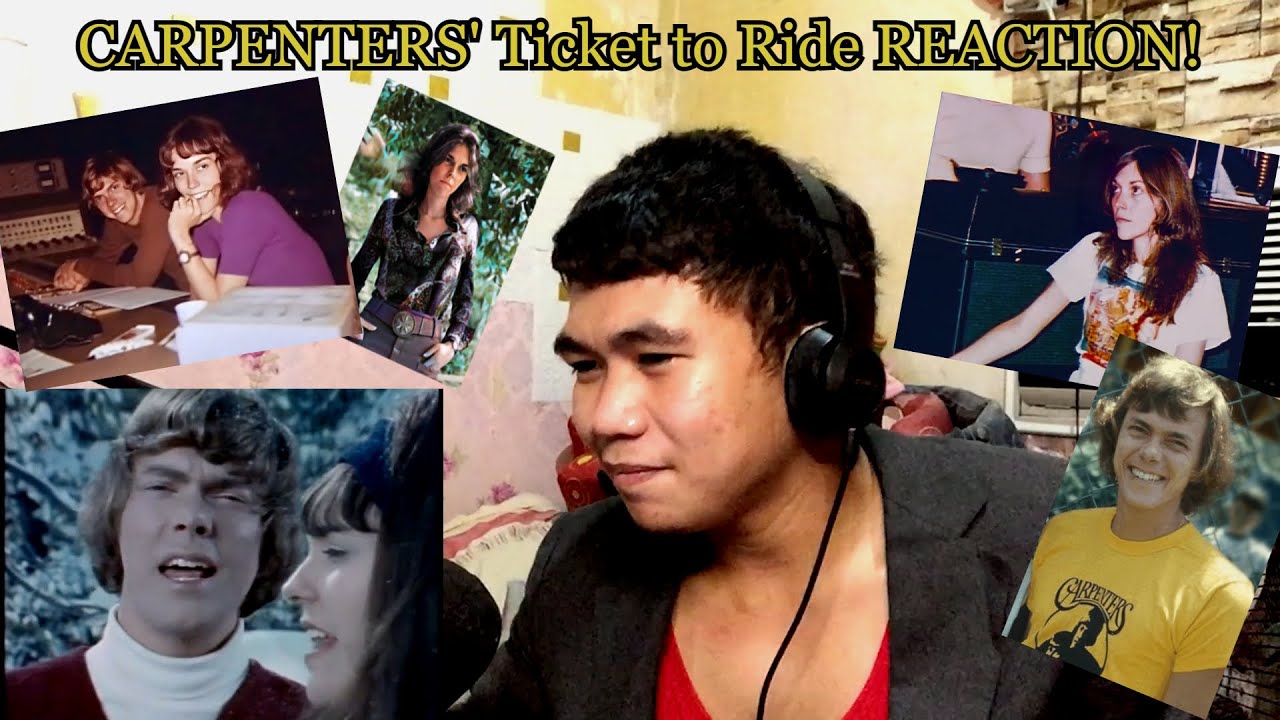 CHILLING HARMONIES! | Reacting to Ticket to Ride by Carpenters