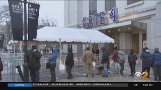 COVID Vaccine Mega-Site Opens At Yankee Stadium