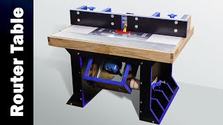 Make A Router Table With Tilting Mechanism //DiY Router Table