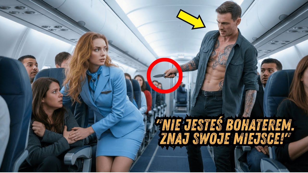 Porywacze przejęli samolot — Nikt się nie spodziewał, że stewardesa to pilot bojowy.