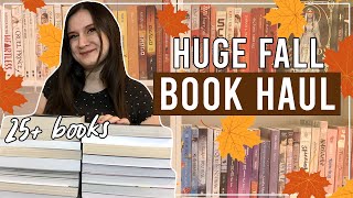 HUGE FALL BOOK HAUL ? Dark Fantasy, Horror, Thrillers, Romance, Fall Books