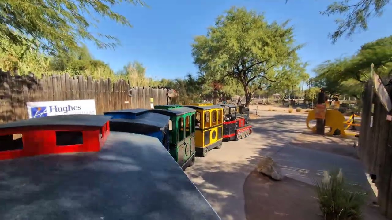 4K Tucson Arizona $4.00 Reid Park Zoo Train Ride